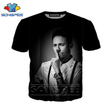 Load image into Gallery viewer, Anime 3d print t shirt Neymar Men Women fashion football t-shirt streetwear rock kid Harajuku tees Funny shirts homme tshirt A82