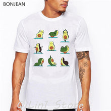 Load image into Gallery viewer, 2019 animal yoga print tshirt men Boston Terriers Avocado T-Shirt homme funny t shirts camisetas hombre tumblr Tops tee