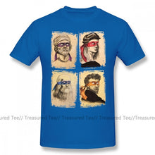 Load image into Gallery viewer, Science T Shirt Science Turtles T-Shirt 100 Cotton Male Tee Shirt Print Casual Short-Sleeve Plus size Awesome Tshirt