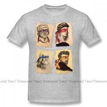 Load image into Gallery viewer, Science T Shirt Science Turtles T-Shirt 100 Cotton Male Tee Shirt Print Casual Short-Sleeve Plus size Awesome Tshirt