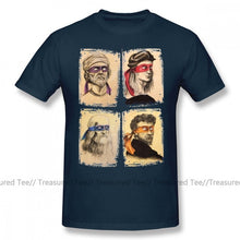 Load image into Gallery viewer, Science T Shirt Science Turtles T-Shirt 100 Cotton Male Tee Shirt Print Casual Short-Sleeve Plus size Awesome Tshirt