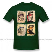 Load image into Gallery viewer, Science T Shirt Science Turtles T-Shirt 100 Cotton Male Tee Shirt Print Casual Short-Sleeve Plus size Awesome Tshirt