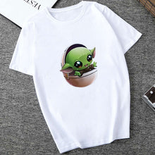 Load image into Gallery viewer, Showtly The Mandalorian Baby Yoda Sweatshirt Men/Women Star Wars TV Series T shirt 90S Science Fiction Movies Tee Tops