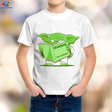 Load image into Gallery viewer, SONSPEE 3D Boy Science Fiction Movie Star Wars Kids T-Shirt Space War The Mandalorian Men's Shirt Kawaii Yoda Baby Children Top