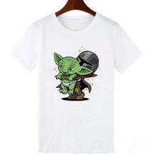 Load image into Gallery viewer, Showtly 2019 The Mandalorian Baby Yoda Sweatshirt Men/Women Star Wars TV Series T shirt 90S Science Fiction Movies Tee Tops