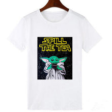 Load image into Gallery viewer, Showtly 2019 The Mandalorian Baby Yoda Sweatshirt Men/Women Star Wars TV Series T shirt 90S Science Fiction Movies Tee Tops