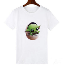 Load image into Gallery viewer, Showtly 2019 The Mandalorian Baby Yoda Sweatshirt Men/Women Star Wars TV Series T shirt 90S Science Fiction Movies Tee Tops