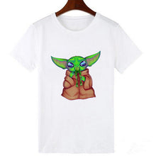 Load image into Gallery viewer, Showtly The Mandalorian Baby Yoda Sweatshirt Men/Women Star Wars TV Series T shirt 90S Science Fiction Movies Tee Tops