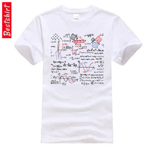 Load image into Gallery viewer, Math Mathematics Formulas Numbers Graphic Tshirts Geometric Area Theroy Science Physical Chemistry 100% Cotton Men T-Shirt