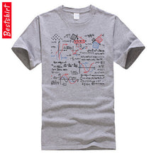 Load image into Gallery viewer, Math Mathematics Formulas Numbers Graphic Tshirts Geometric Area Theroy Science Physical Chemistry 100% Cotton Men T-Shirt