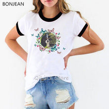 Load image into Gallery viewer, Harajuku kawaii Cavalier King Charles Spaniel Dog printed tshirt women’s friends dog lover tee shirt femme white t shirt