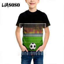Load image into Gallery viewer, T-shirt 3D print Men women soccer Anime t shirt football tees top Harajuku KIDS shirts baby children tshirt fashion Short Sleeve