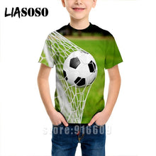 Load image into Gallery viewer, T-shirt 3D print Men women soccer Anime t shirt football tees top Harajuku KIDS shirts baby children tshirt fashion Short Sleeve