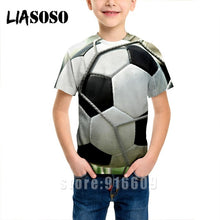 Load image into Gallery viewer, T-shirt 3D print Men women soccer Anime t shirt football tees top Harajuku KIDS shirts baby children tshirt fashion Short Sleeve