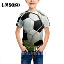 Load image into Gallery viewer, T-shirt 3D print Men women soccer Anime t shirt football tees top Harajuku KIDS shirts baby children tshirt fashion Short Sleeve