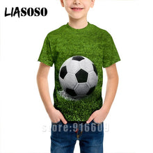 Load image into Gallery viewer, T-shirt 3D print Men women soccer Anime t shirt football tees top Harajuku KIDS shirts baby children tshirt fashion Short Sleeve