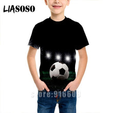 Load image into Gallery viewer, T-shirt 3D print Men women soccer Anime t shirt football tees top Harajuku KIDS shirts baby children tshirt fashion Short Sleeve
