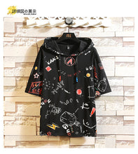Load image into Gallery viewer, Summer 2020 Short White Black RED GREEN Hoodie Sweatshirt Mens Hip Hop Punk Pullover Streetwear Casual Fashion Clothes