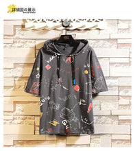 Load image into Gallery viewer, Summer 2020 Short White Black RED GREEN Hoodie Sweatshirt Mens Hip Hop Punk Pullover Streetwear Casual Fashion Clothes