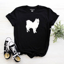 Load image into Gallery viewer, HarajukuFunny cute Samoyed print Harajuku cotton t shirt for women dog lover Graphic Tees summer tops hipster plus size