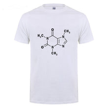 Load image into Gallery viewer, The Sheldon Caffeine Molecular Formula Science Chemistry T-shirt Men Summer Short Sleeve Cotton T Shirt