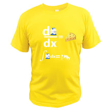 Load image into Gallery viewer, Milk Differential Is Cheese T shirt Cow Geek Science Math Camiseta Inverse Calculation Of Milk Is Cow Tshirt EU Size
