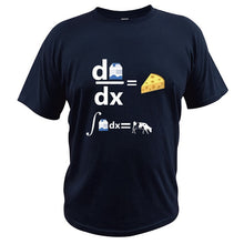 Load image into Gallery viewer, Milk Differential Is Cheese T shirt Cow Geek Science Math Camiseta Inverse Calculation Of Milk Is Cow Tshirt EU Size