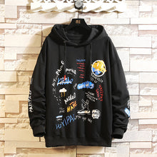Load image into Gallery viewer, Japan Style Casual O-Neck 2020 New Arrived Hoodie Sweatshirt Men Thick Fleece Hip Hop High Streetwear Clothing