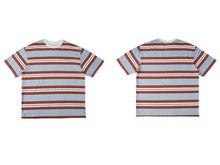 Load image into Gallery viewer, GONTHWID Striped Short Sleeve T Shirts Casual Loose Streetwear Tshirts Hip Hop Harajuku Fashion Summer Men Tees Hipster Tops