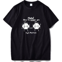 Load image into Gallery viewer, Chemistry T Shirt I Made A Joke Science Tshirt Black 100% Cotton Summer Tops Tee High Quality EU Size