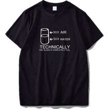 Load image into Gallery viewer, Chemistry T Shirt I Made A Joke Science Tshirt Black 100% Cotton Summer Tops Tee High Quality EU Size