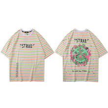 Load image into Gallery viewer, Harajuku T Shirt Retro Stripe Graffiti Streetwear Men 2020 Hip Hop Tshirt Short Sleeve Cotton T-Shirt Fashion Tops Tees Hipster