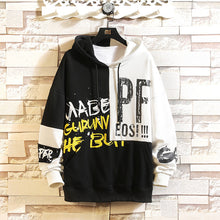 Load image into Gallery viewer, Japan Style Casual O-Neck 2020 Spring Autumn Print Hoodie Sweatshirt Men'S Thick Fleece Hip Hop High Streetwear Clothes