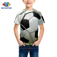 Load image into Gallery viewer, T-shirt 3D print Men women soccer Anime t shirt football tees top Harajuku KIDS shirts baby children tshirt fashion Short Sleeve