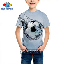 Load image into Gallery viewer, T-shirt 3D print Men women soccer Anime t shirt football tees top Harajuku KIDS shirts baby children tshirt fashion Short Sleeve