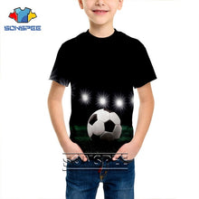 Load image into Gallery viewer, T-shirt 3D print Men women soccer Anime t shirt football tees top Harajuku KIDS shirts baby children tshirt fashion Short Sleeve