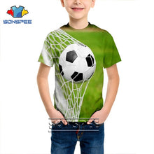 Load image into Gallery viewer, T-shirt 3D print Men women soccer Anime t shirt football tees top Harajuku KIDS shirts baby children tshirt fashion Short Sleeve