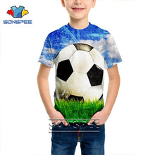 Load image into Gallery viewer, T-shirt 3D print Men women soccer Anime t shirt football tees top Harajuku KIDS shirts baby children tshirt fashion Short Sleeve