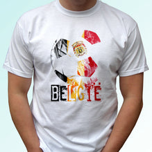 Load image into Gallery viewer, Belgium Football Flag White T Shirt Belgie Skjorte Harajuku Streetwear Shirt Men Top Tee All Sizes