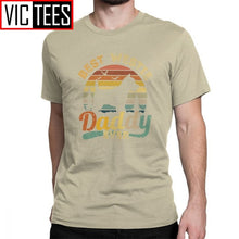 Load image into Gallery viewer, Men's Best West Highland White Terrier Daddy Ever Vintage Westie T Shirts Cotton Fun T-Shirt Dog Lover Tee Clothing