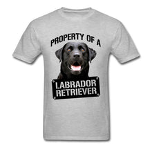 Load image into Gallery viewer, 3D Labrador Retriever T Shirt Men Lovely Dog Tops Summer T-shirt Grey Tshirt No Fade Soft Clothing Pet Lover Tee Shirts