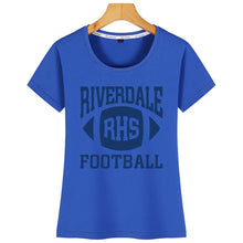 Load image into Gallery viewer, Tops T Shirt Women Riverdale Football Heather Comic Inscriptions Custom Tshirt