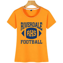 Load image into Gallery viewer, Tops T Shirt Women Riverdale Football Heather Comic Inscriptions Custom Tshirt