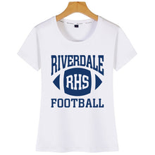 Load image into Gallery viewer, Tops T Shirt Women Riverdale Football Heather Comic Inscriptions Custom Tshirt