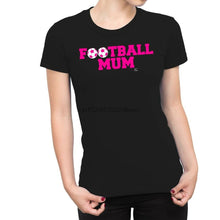 Load image into Gallery viewer, Womens Football Mum T-Shirt