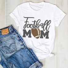 Load image into Gallery viewer, Women Lady Football Mom Soccer 90s Printed Ladies Fashion Summer T Tee Tshirt Womens Female Top Shirt Clothes Graphic T-shirt