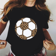 Load image into Gallery viewer, Harajuku T Shirt Gothic Female Tshirt Football Print Tees Fashion 90s Girls Ulzzang Tops Casual T Shirts Women Clothing T-shirts