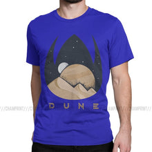 Load image into Gallery viewer, Dune Men's T Shirt Herbert Frank Arrakis Sandworm Science Fiction Funny Tees Short Sleeve Crew Neck T-Shirts Birthday Gift Tops