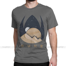 Load image into Gallery viewer, Dune Men's T Shirt Herbert Frank Arrakis Sandworm Science Fiction Funny Tees Short Sleeve Crew Neck T-Shirts Birthday Gift Tops