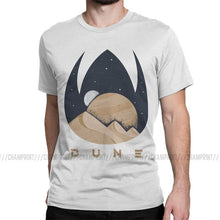 Load image into Gallery viewer, Dune Men's T Shirt Herbert Frank Arrakis Sandworm Science Fiction Funny Tees Short Sleeve Crew Neck T-Shirts Birthday Gift Tops